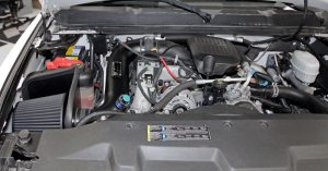 GMC Sierra 3500 Performance Air Intake - K&N Engineering - Blackhawk - Black - `07-`10